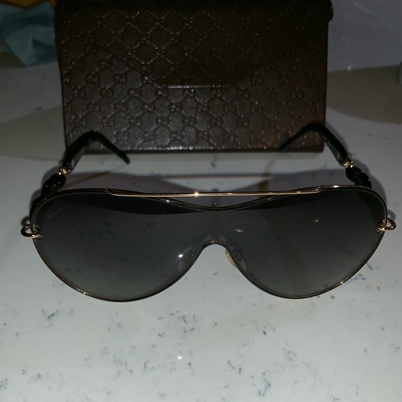COPY - Gucci Aviator Womens Sunglasses - Picture 2 of 7
